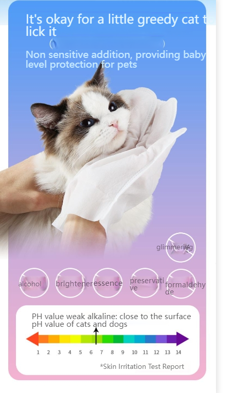 GUAZHOUMU 16PCS[Buy one get one free event] Pet bath-free gloves for cats and dogs, gentle and quick to clean and remove dirt-Make In China