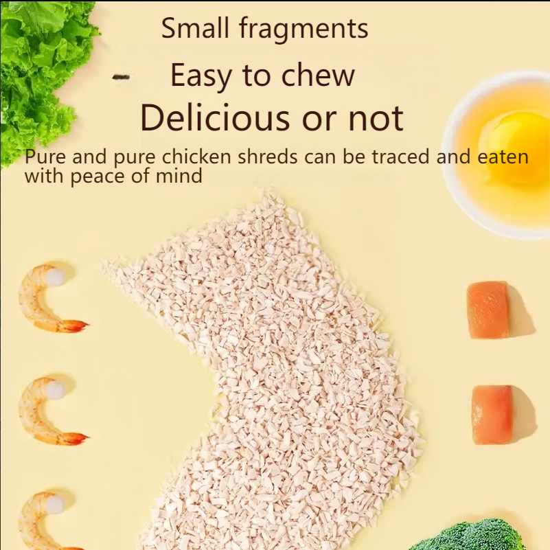 WEIDANGJIA Chicken mince freeze-dried snacks chicken breast freeze-dried cat and dog snacks for cats and dogs-Make In China