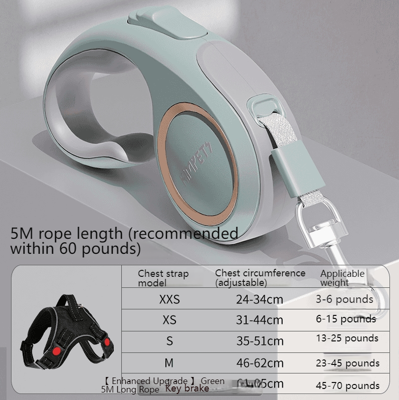 automatic retractable traction rope small and medium-sized dogs-Make In China large dogs out walking dog rope dog chain