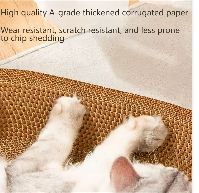 Cat scratching board cat bed integrated wear-resistant and non-chipping oval cat bowl large cat scratching resistant cat supplies-Make In China